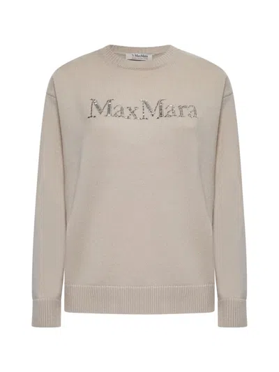 's Max Mara S Max Mara Sweaters In Bianco Avorio