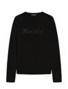 S Max Mara Sweaters Black In Black