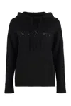 's Max Mara Gorizia Logo Knit Sweatshirt In Black