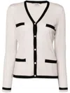 S Max Mara Women's Kenya Wool Yarn Cardigan In Multicolor