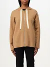 's Max Mara Zip-up Sweatshirt In Camel