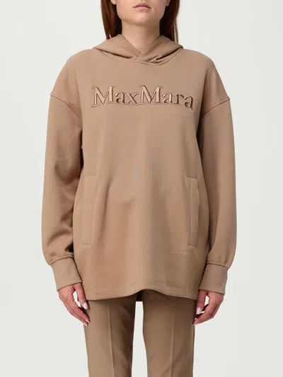 's Max Mara Sweatshirt  Woman Color Camel