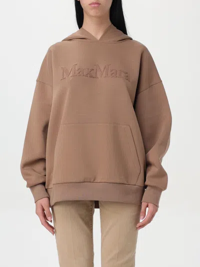 's Max Mara Sweatshirt  Woman Color Camel