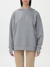 S Max Mara Sapore Logo Hoodie In Grey