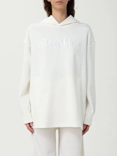 'S MAX MARA SWEATSHIRT 'S MAX MARA WOMAN COLOR WHITE,431628001