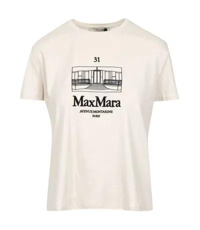 S Max Mara T Shirts And Polos Sand In Neutral
