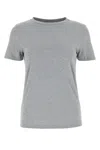 Shop 's Max Mara Grey Cotton Angri T-shirt In 001