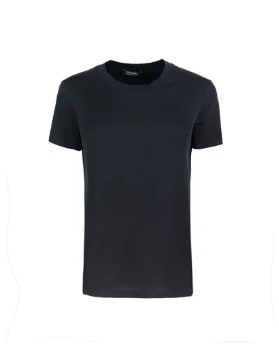 's Max Mara T-shirt Girocollo Nera In 008