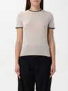 S Max Mara T-shirt ' Woman Color Beige In Beige