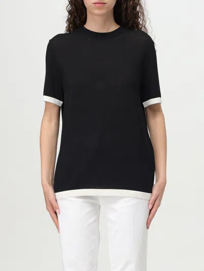 's Max Mara T-shirt  Woman Color Black