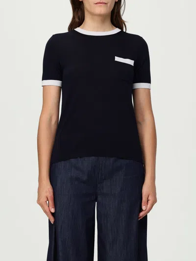 's Max Mara T-shirt  Woman Color Blue