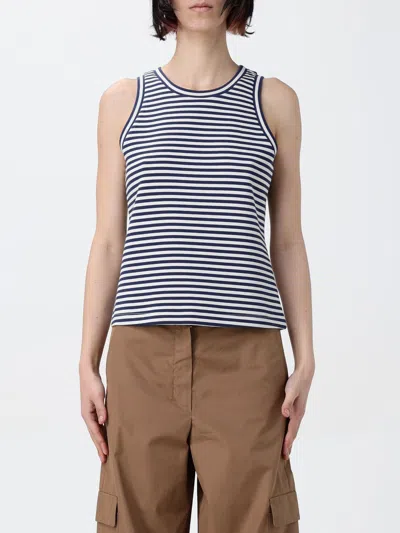 'S MAX MARA T-SHIRT 'S MAX MARA WOMAN COLOR STRIPED,G70977051