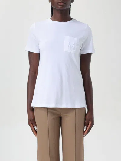 's Max Mara T-shirt  Woman Color White