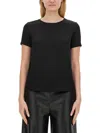 's Max Mara S Max Mara Reno Crew Neck Cotton T Shirt In Black