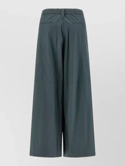 S Max Mara Tailored Trousers Featuring Refined Back Pockets In Blue