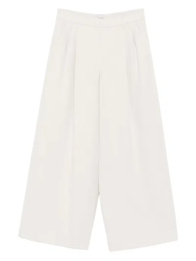 's Max Mara Tailored Trousers In White