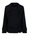 'S MAX MARA TIME DOUBLE-BREASTED STRAIGHT HEM JACKET