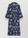 S Max Mara Timeo Kaftan Dress With Belted Waist