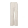 's Max Mara Toby Straight-leg Pants In Off-white