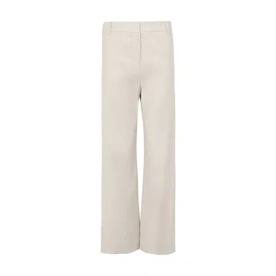's Max Mara Toby Straight-leg Pants In Off-white