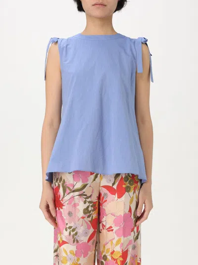 'S MAX MARA TOP 'S MAX MARA WOMAN COLOR BLUE,G66775009