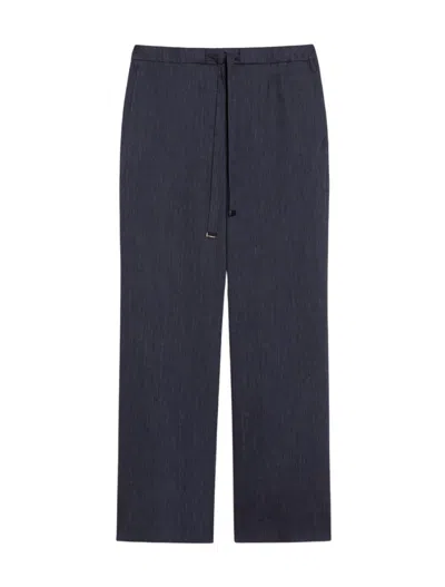 's Max Mara S Max Mara Trousers In Blu Marino