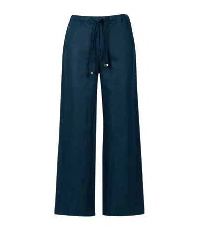 S Max Mara Trousers Night Blue