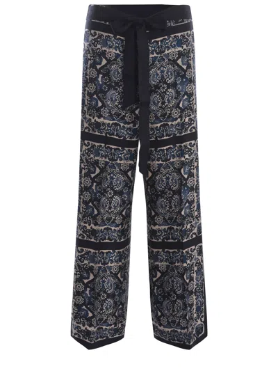 's Max Mara Pantalone In Twill Di Seta Patty