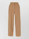S Max Mara Trousers Wool Central Pleats