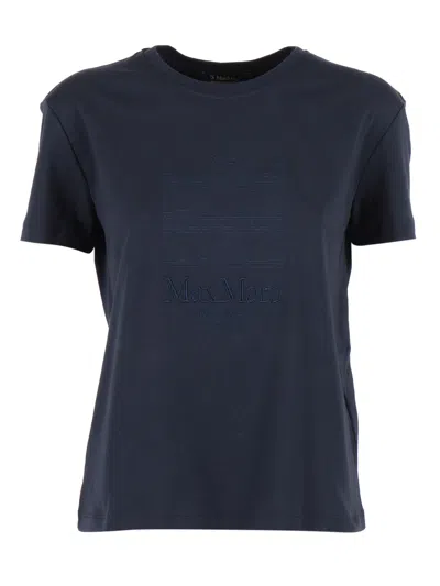 S Max Mara T-shirt Bella In Blue