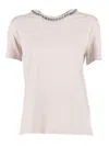 S Max Mara T-shirt Bingo In Neutral