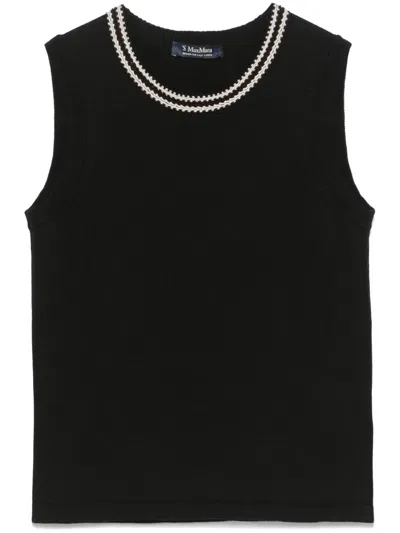 's Max Mara Udine Vest In Black