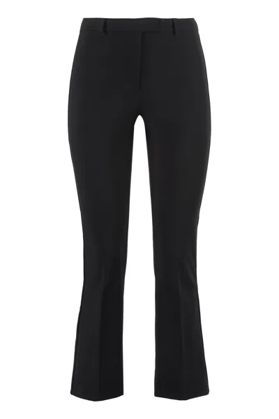 'S MAX MARA S MAX MARA UMANITA COTTON BLEND TROUSERS