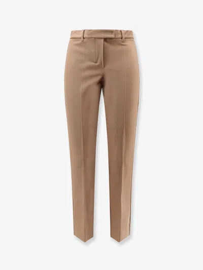 S MAX MARA UMANITA COTTON BLEND TROUSERS