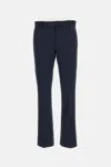 S Max Mara Pleated Trousers In Blue
