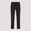 's Max Mara Womens Midnightblue Umanita Twill-texture Straight-leg Low-rise Stretch-cotton Blend Trousers In Classic Dark Blue