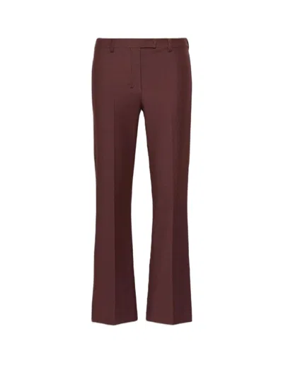 S Max Mara Umanita Trouser Bordeaux In Burgundy