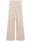 S Max Mara Unico Pants In Beige Cotton In Beige