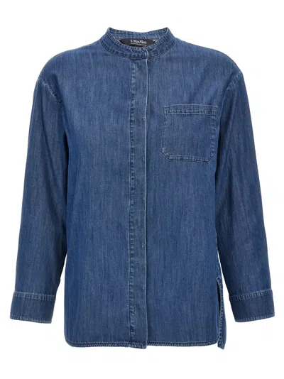 's Max Mara Unito Shirt In Denim