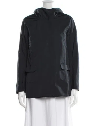 Pre-owned S Max Mara Utility Jacket In Blue