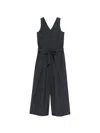 S Max Mara V넥 벨트 점프수트 In Black