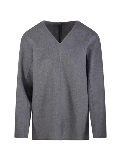 's Max Mara Sweater Woman In Gray