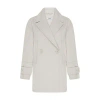 S Max Mara Vania Double-breasted Coat In Grey