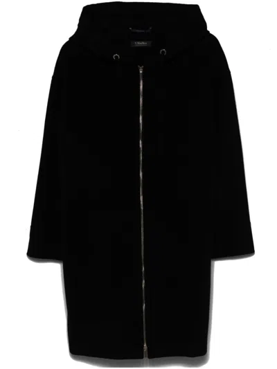 's Max Mara Velo Coat In Black