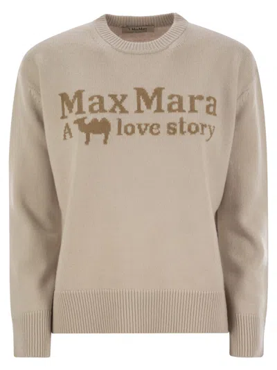 S MAX MARA S MAX MARA VERONICA WOOL AND CASHMERE CREW NECK SWEATER