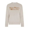S Max Mara Veronica Sweatshirt In Beige
