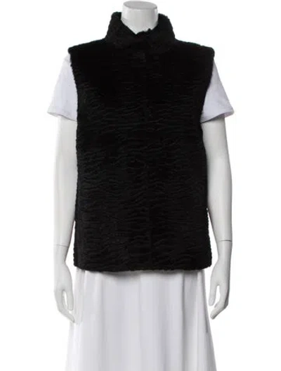 Pre-owned S Max Mara Vest In Black