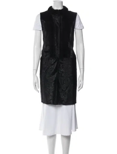 Pre-owned S Max Mara Vest In Blue