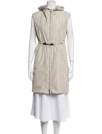 Pre-owned S Max Mara Vest In Neutrals
