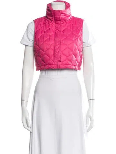Pre-owned S Max Mara Vest In Pink